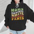 Moms Against Baseball Pants Retro Baseball Mom Wmen Hoodie Moms Against Baseball Pants Retro Baseball Mom Wmen Hoodie