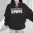Proud Baseball Mom With Heart Game Day Wmen Hoodie Proud Baseball Mom With Heart Game Day Wmen Hoodie