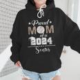 Proud Mom Of a 2024 Senior Class Of 2024 Baseball Mom Wmen Hoodie Proud Mom Of a 2024 Senior Class Of 2024 Baseball Mom Wmen Hoodie