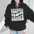 Retro Baseball Mom Summer Groovy Appreciation Wmen Hoodie Retro Baseball Mom Summer Groovy Appreciation Wmen Hoodie
