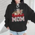 Retro Coffee Baseball Mama Mother's Day Baseball Mom Wmen Hoodie Retro Coffee Baseball Mama Mother's Day Baseball Mom Wmen Hoodie