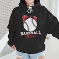 Softball Baseball Mom Floral Tee Mother's Day Wmen Hoodie Softball Baseball Mom Floral Tee Mother's Day Wmen Hoodie