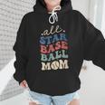 All Star Baseball Mom Wmen Hoodie