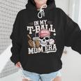 In My T-Ball Mom Era Baseball Mom Skull Coffee Vintage Wmen Hoodie