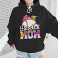 Tie Dye Baseball Mom Baseball Mama Sport Mother's Day Wmen Hoodie Tie Dye Baseball Mom Baseball Mama Sport Mother's Day Wmen Hoodie