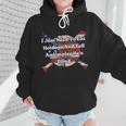 Umpire And Hotdogs 4th July Baseball Moms Wmen Hoodie
