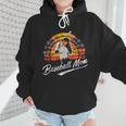 Vintage Retro Sunset Baseball Mom Mother's Day Wmen Hoodie Vintage Retro Sunset Baseball Mom Mother's Day Wmen Hoodie