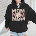 Women's Retro Baseball Mama Distressed Baseball Mom Life Wmen Hoodie Women's Retro Baseball Mama Distressed Baseball Mom Life Wmen Hoodie