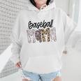Baseball Mama Coquette Mother's Day Baseball Mom Vintage Wmen Hoodie