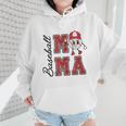 Baseball Mama Baseball Mom Game Day Senior Night Wmen Hoodie