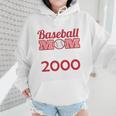 Baseball Mom Since 2000 Wmen Hoodie