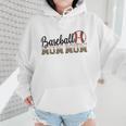 Baseball Mom Mom BallPark Mom Mom Game Day 2024 Mother's Day Wmen Hoodie