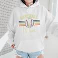 BASEBALL MOM Fun RETRO LOOK Premium Wmen Hoodie
