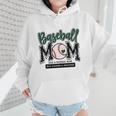 Baseball Mom Green Varsity Baseball Mama Cute Mother's Day Wmen Hoodie