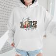 Baseball Mom Leopard For The Love Of The Game Bleached Women Wmen Hoodie Baseball Mom Leopard For The Love Of The Game Bleached Women Wmen Hoodie