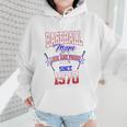Baseball Mom Loud & Proud Since 1970 Premium Wmen Hoodie