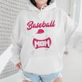 Baseball Mom Raglan Baseball Tee Wmen Hoodie
