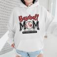 Baseball Mom Red Varsity Baseball Mama Cute Mother's Day Wmen Hoodie Baseball Mom Red Varsity Baseball Mama Cute Mother's Day Wmen Hoodie