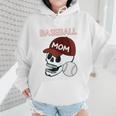 Baseball Mom Skull Sports Skeleton Wmen Hoodie Baseball Mom Skull Sports Skeleton Wmen Hoodie