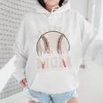Baseball Mom Vintage Baseball Ball Mama Wmen Hoodie Baseball Mom Vintage Baseball Ball Mama Wmen Hoodie