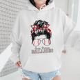 Busy Raising Ballers Messy Bun Funny Baseball Mom Wmen Hoodie Busy Raising Ballers Messy Bun Funny Baseball Mom Wmen Hoodie