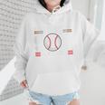 You Can't Scare Me I Have a Son Baseball Mom Wmen Hoodie