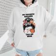 My Favorite Ballers Call Me Mom Basketball Mom Baseball Mom Wmen Hoodie My Favorite Ballers Call Me Mom Basketball Mom Baseball Mom Wmen Hoodie