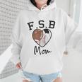 Football Soccer Baseball Mom For Women Wmen Hoodie