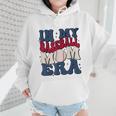 Groovy In My Baseball Mom Era Baseball Mama Mother's Day Wmen Hoodie Groovy In My Baseball Mom Era Baseball Mama Mother's Day Wmen Hoodie