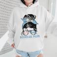 Guatemala Baseball Mom Messy Bun Wmen Hoodie Guatemala Baseball Mom Messy Bun Wmen Hoodie