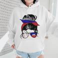 Haitian Baseball Mom Haiti Flag Baseball Girl Wmen Hoodie Haitian Baseball Mom Haiti Flag Baseball Girl Wmen Hoodie