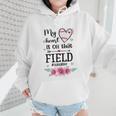 My Heart Is On That Field Ball Nana Baseball Mom Wmen Hoodie My Heart Is On That Field Ball Nana Baseball Mom Wmen Hoodie