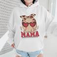 Heart Glasses Baseball Mama Baseball Mom Mother's Day Wmen Hoodie Heart Glasses Baseball Mama Baseball Mom Mother's Day Wmen Hoodie