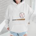I'm His 1 Fan Since Day One Baseball Mom Wmen Hoodie