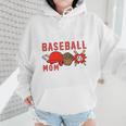 I'm A Baseball Mom Of Course I'm Broke Premium Wmen Hoodie