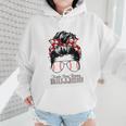 Kinda Busy Raising Ballers Messy Bun Funny Baseball Mom Wmen Hoodie Kinda Busy Raising Ballers Messy Bun Funny Baseball Mom Wmen Hoodie