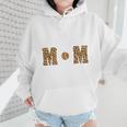 Loud And Proud Baseball Mom Leopard Mama Loves Wmen Hoodie