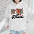 Mom Of Ballers Basketball Baseball Mom Of Ballers Wmen Hoodie