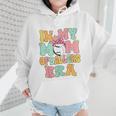 In My Mom Of Ballers Era Groovy Volleyball Baseball Mom Cute Wmen Hoodie In My Mom Of Ballers Era Groovy Volleyball Baseball Mom Cute Wmen Hoodie