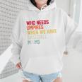 Who Needs Umpires When We Have Baseball Moms Vintage Wmen Hoodie Who Needs Umpires When We Have Baseball Moms Vintage Wmen Hoodie