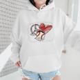 Peace Love Baseball Mom Mommy Premium Wmen Hoodie Peace Love Baseball Mom Mommy Premium Wmen Hoodie