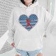 Primitive Patriotic American Baseball Mom Softball Dingers Wmen Hoodie Primitive Patriotic American Baseball Mom Softball Dingers Wmen Hoodie