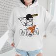 Proud Baseball MOM Sports & Softball Nostalgia Wmen Hoodie