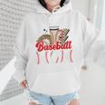 Retro Coffee Baseball Mama Mother's Day Baseball Mom Premium Wmen Hoodie Retro Coffee Baseball Mama Mother's Day Baseball Mom Premium Wmen Hoodie