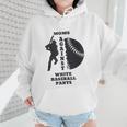 Retro Moms Against Baseball Pants Baseball Mom Wmen Hoodie