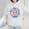 Spring 2024 Season Cute Baseball Mom It Is The Season Wmen Hoodie
