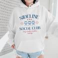 Spring 2025 Swing Batter Baseball Mom Sideline Social Club Wmen Hoodie