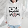 Travel Baseball Mom Travel Team Game Day Travel Sports Mom Wmen Hoodie