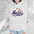 Vintage Baseball Mom Of The Rookies Wmen Hoodie
