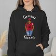 African American Baseball Mom Gemini Queen Zodiac Sign Wmen Hoodie African American Baseball Mom Gemini Queen Zodiac Sign Wmen Hoodie